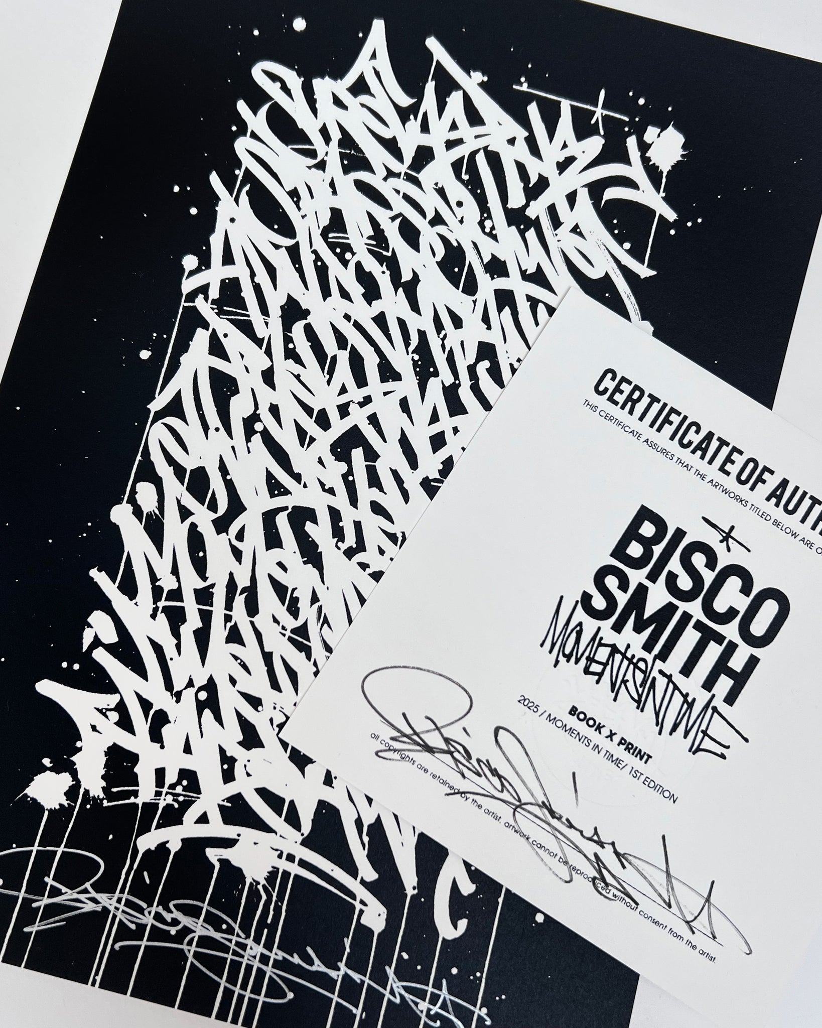MOMENTS IN TIME / limited 1st edition package - 1 of 50