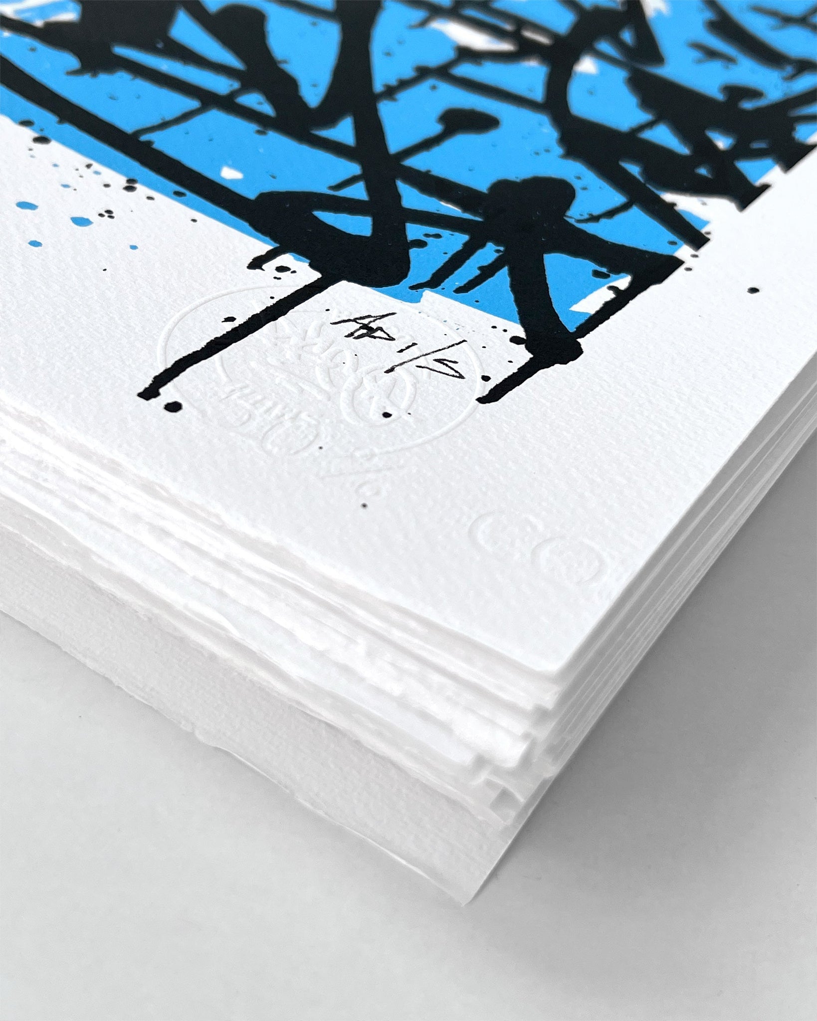 WAVES (AP) / screenprint - 50 x 70 cm