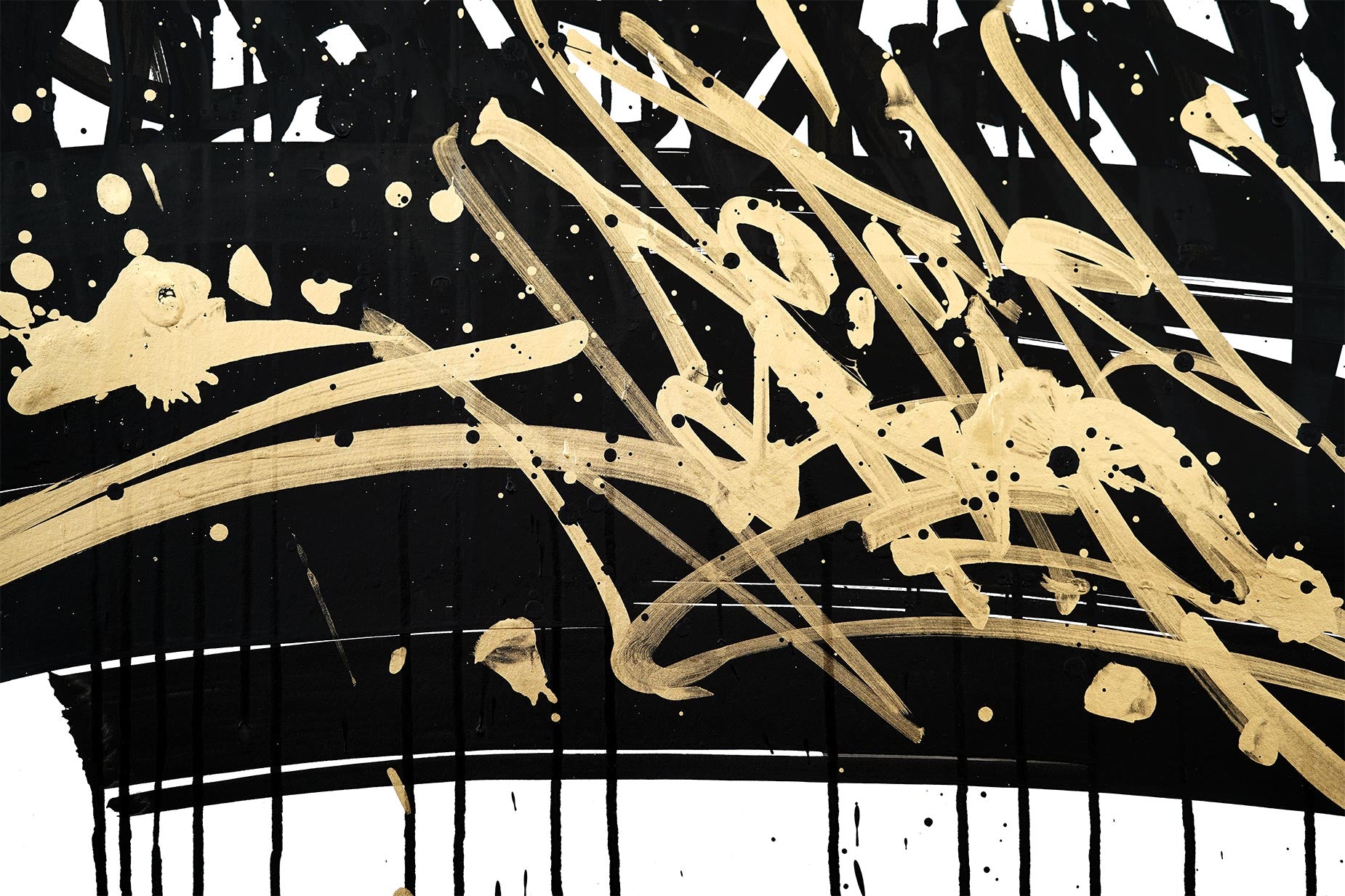 STAY GOLD (NO TIME NO SPACE) - 19 x 24 - Bisco Smith