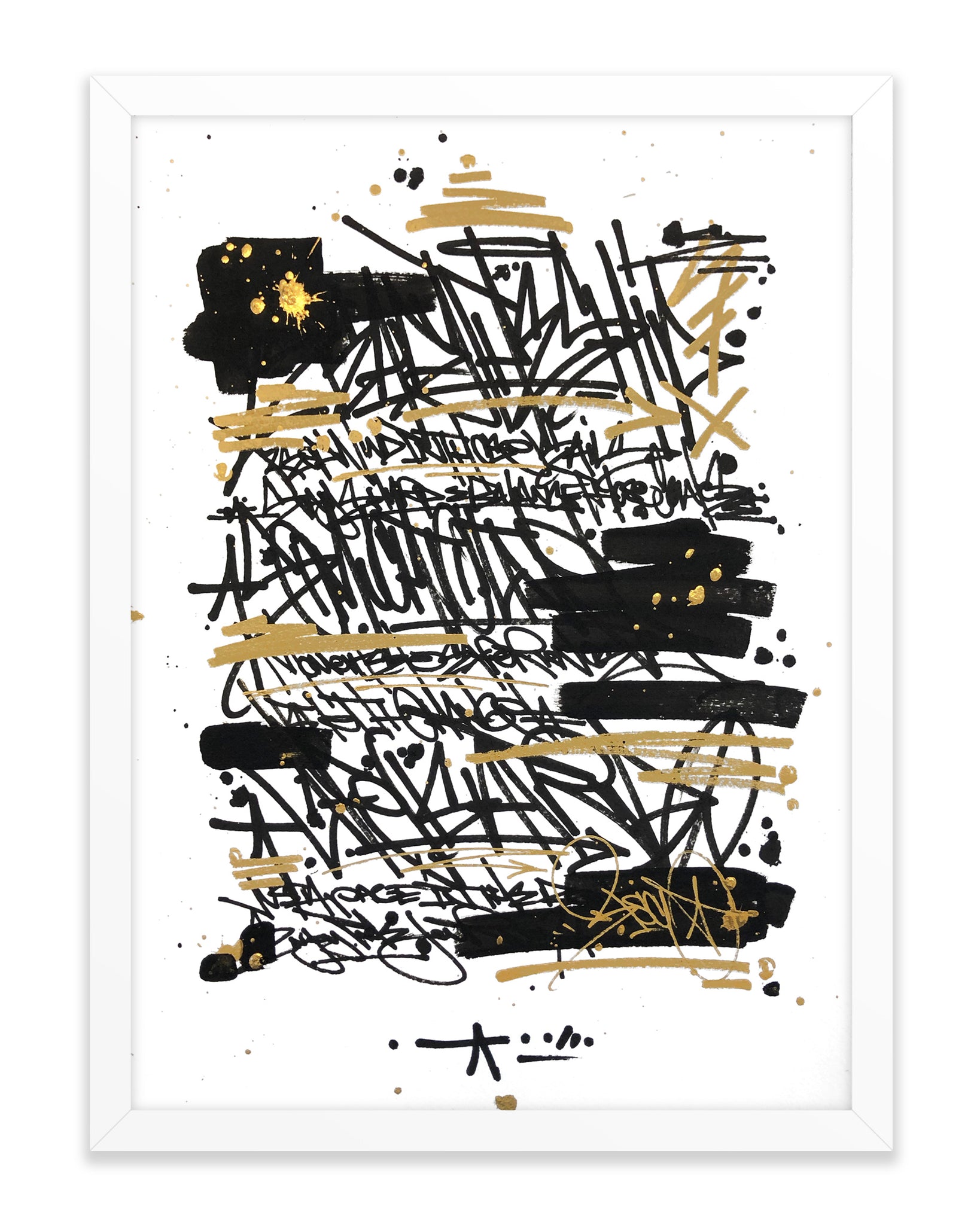 Steady The Ship (Pandemic Papers, original used for screen print) 10x14
