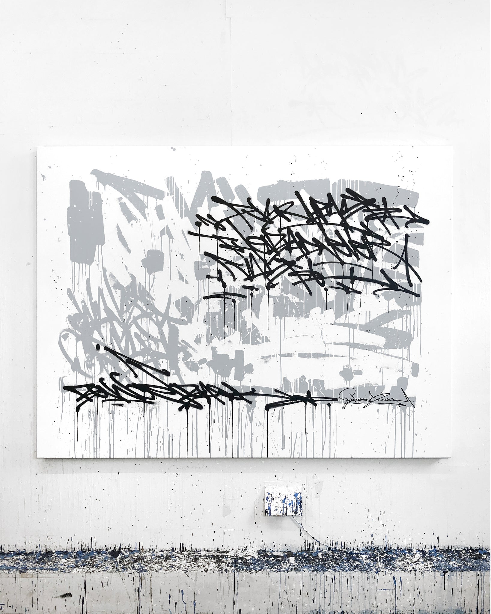 PUSH PAST - 72 x 54