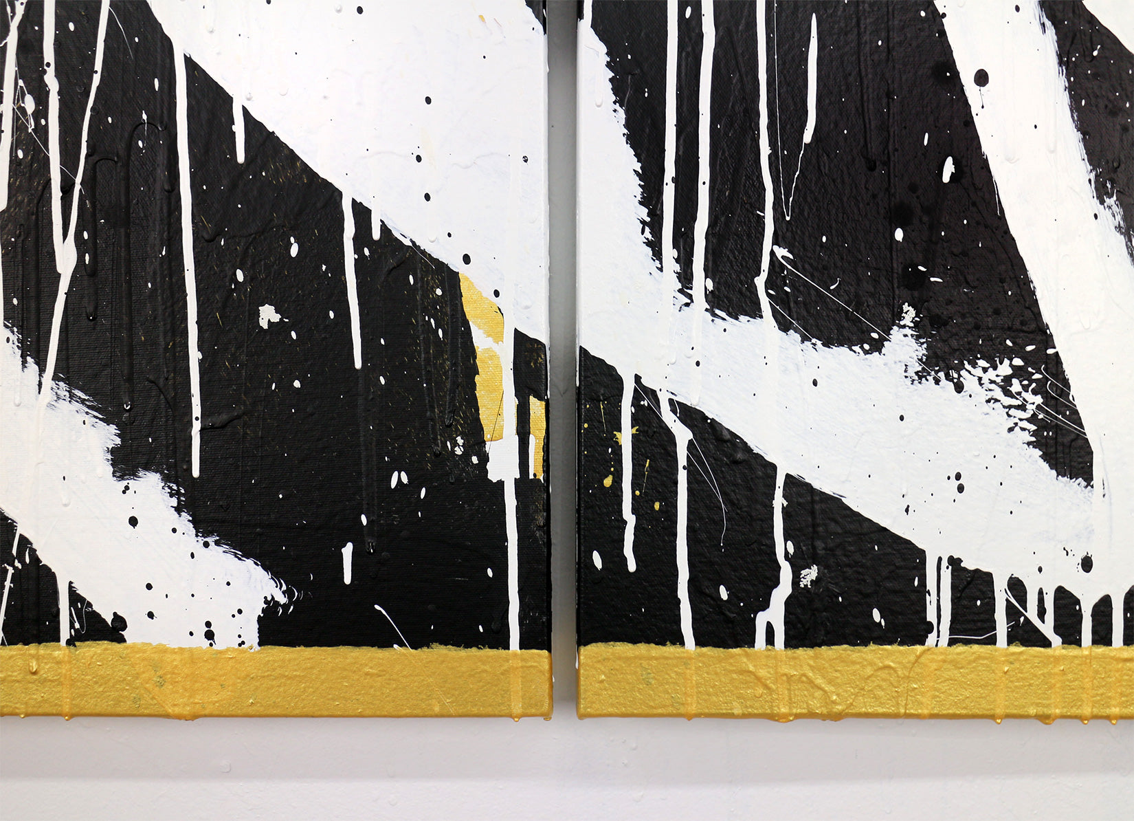 RISE (DIPTYCH) - 80X40 - Bisco Smith