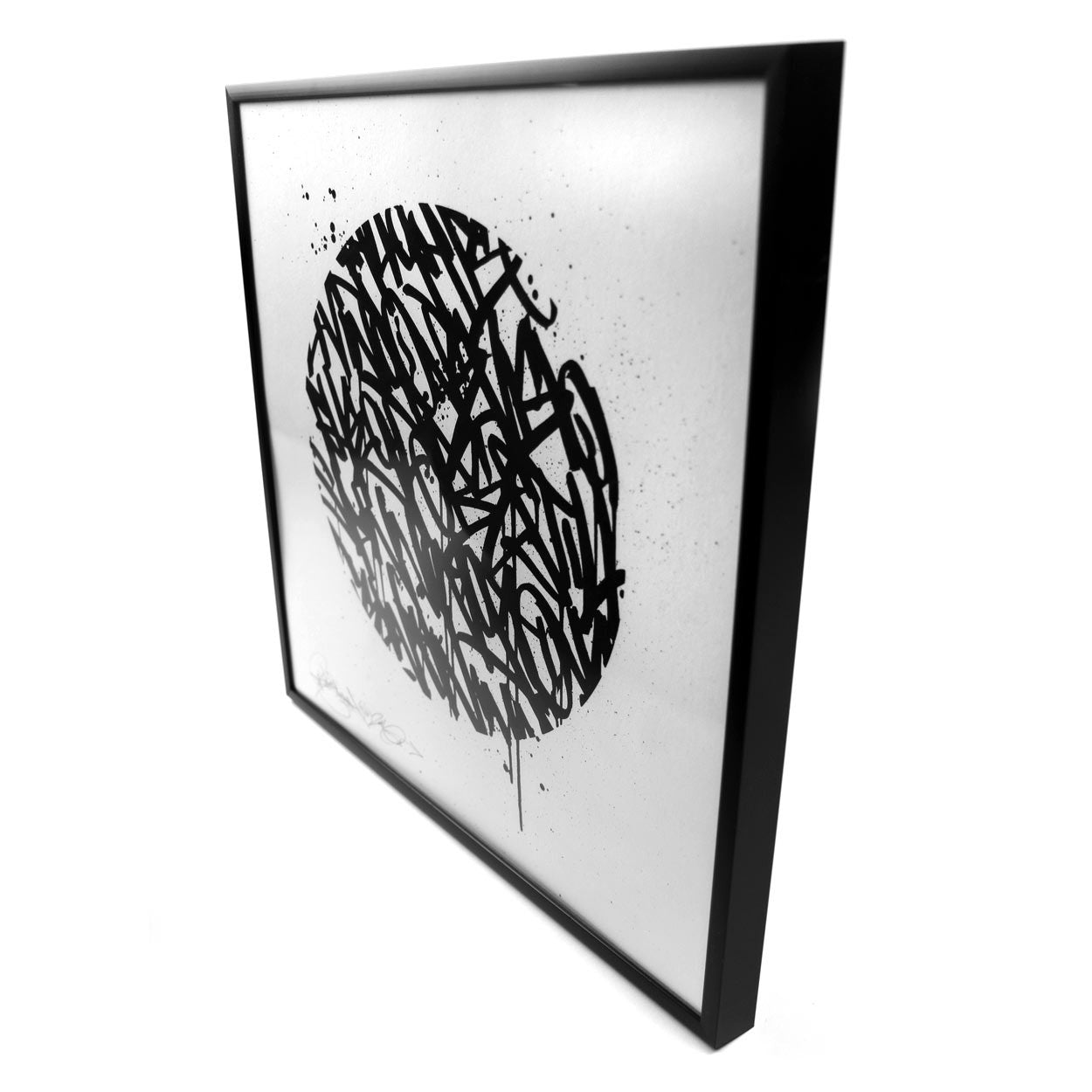 Universal Law | 12x12 | Framed Screen Print - Bisco Smith
