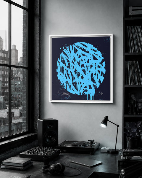 ONE FOR ALL (screenprint)  - 24 x 24 in, 60 x 60 cm