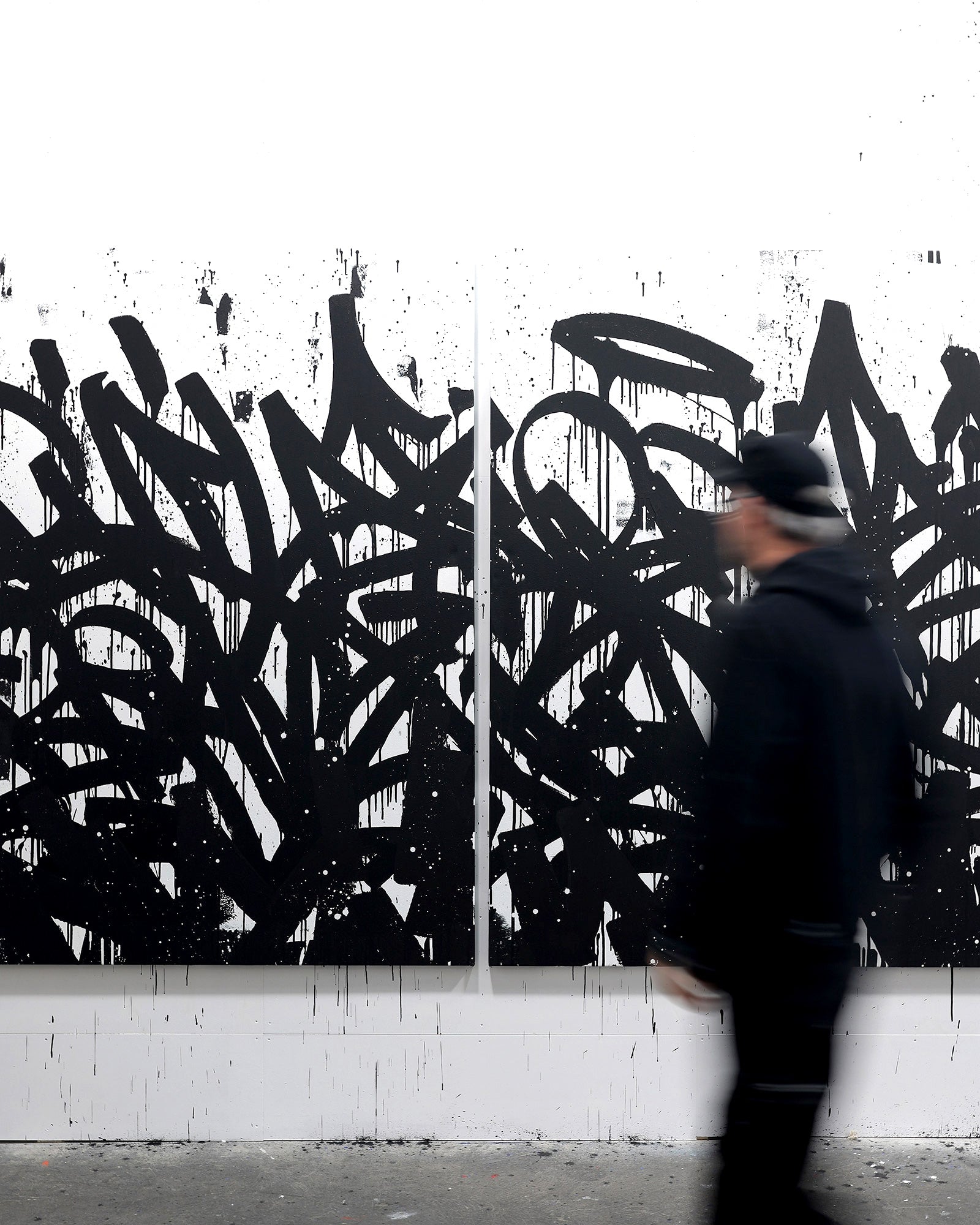 BUILD BRAVE / BRAVE BUILD - screen print on paper