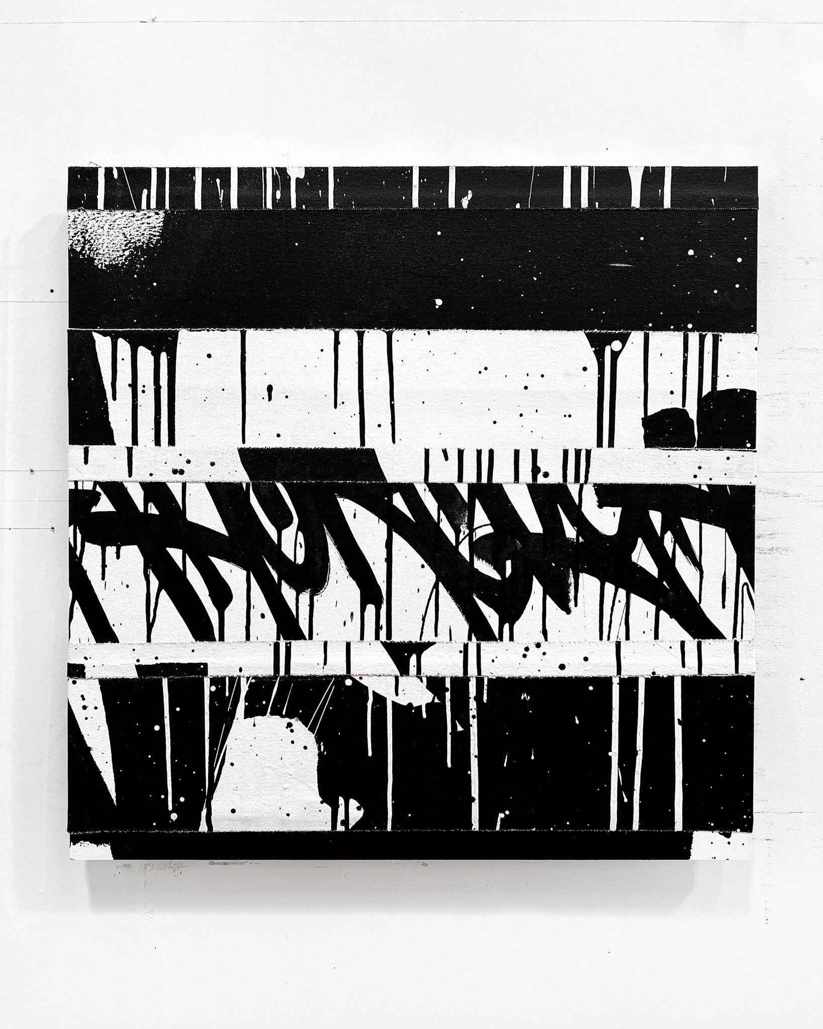 REMIX / BW 01 - 60 x 60 cm, 24 x 24 in