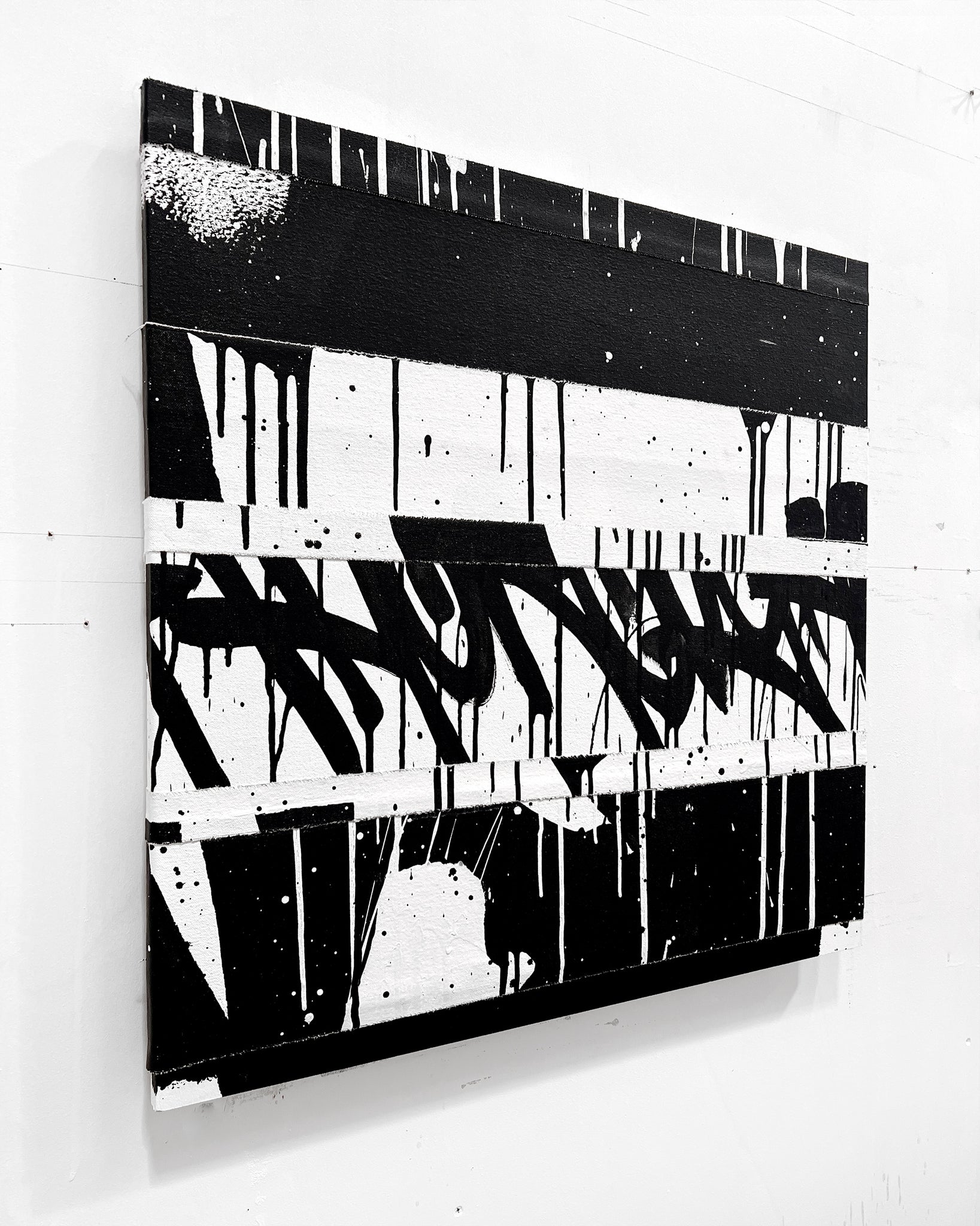 REMIX / BW 01 - 60 x 60 cm, 24 x 24 in