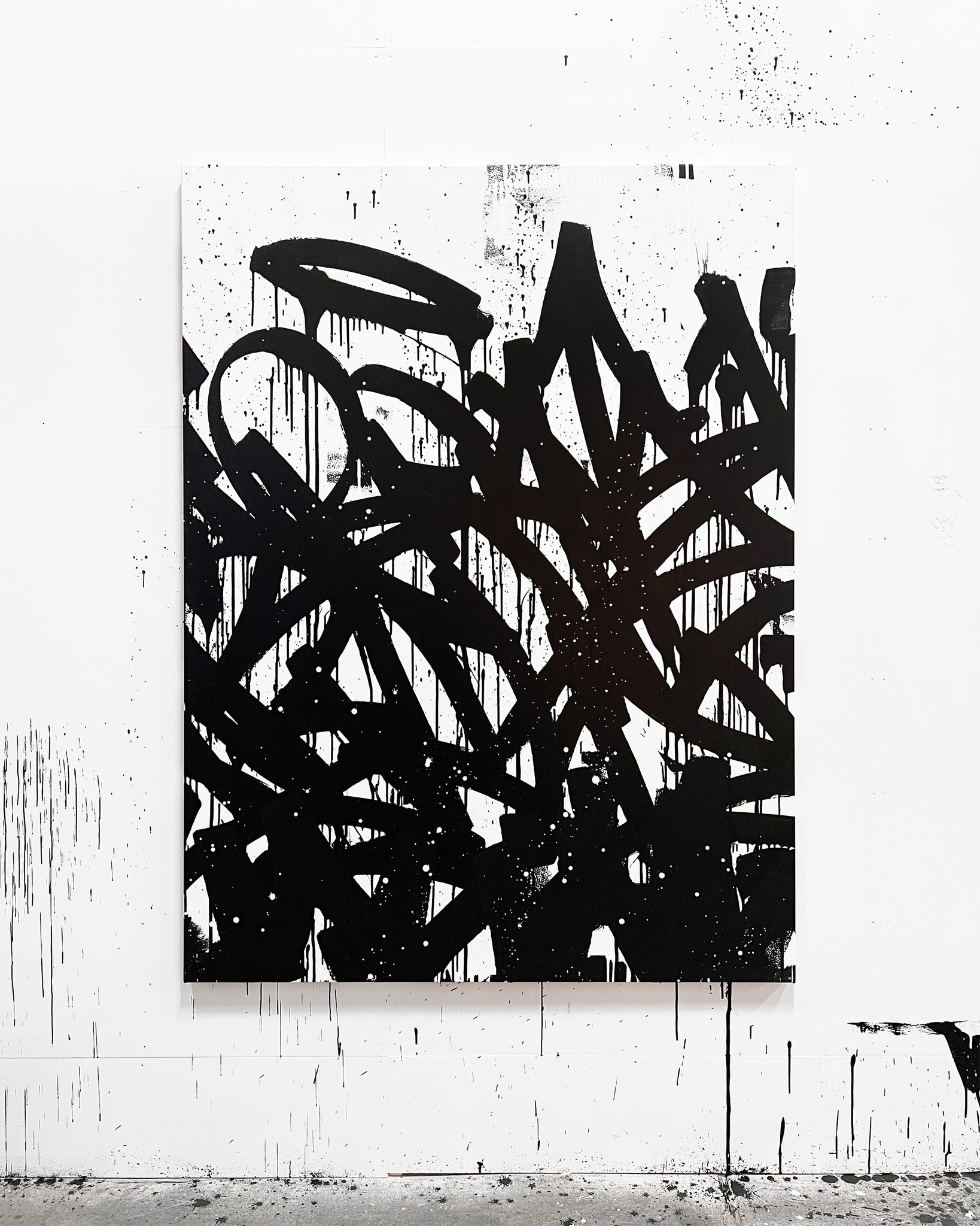 BRAVE BUILD - painting on canvas