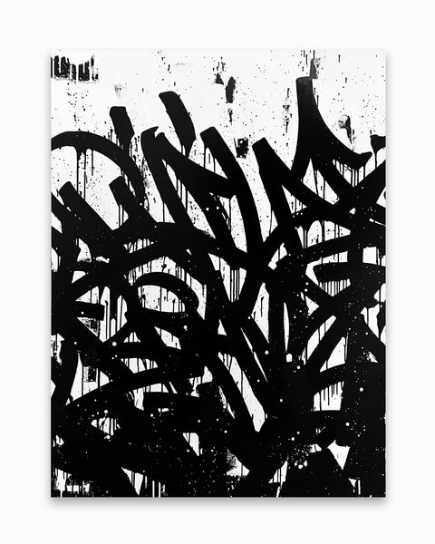 BUILD BRAVE - painting on canvas