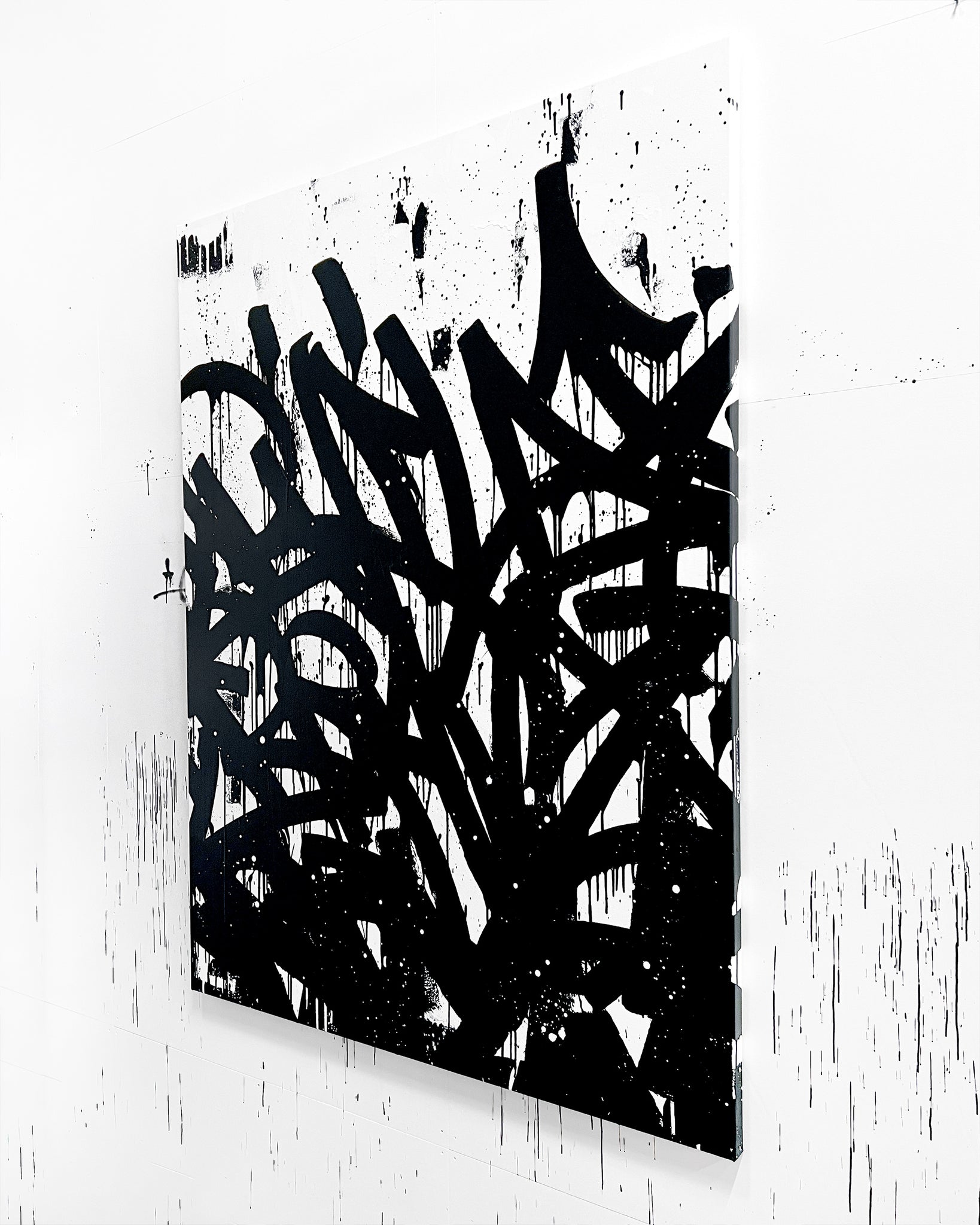 BUILD BRAVE - painting on canvas