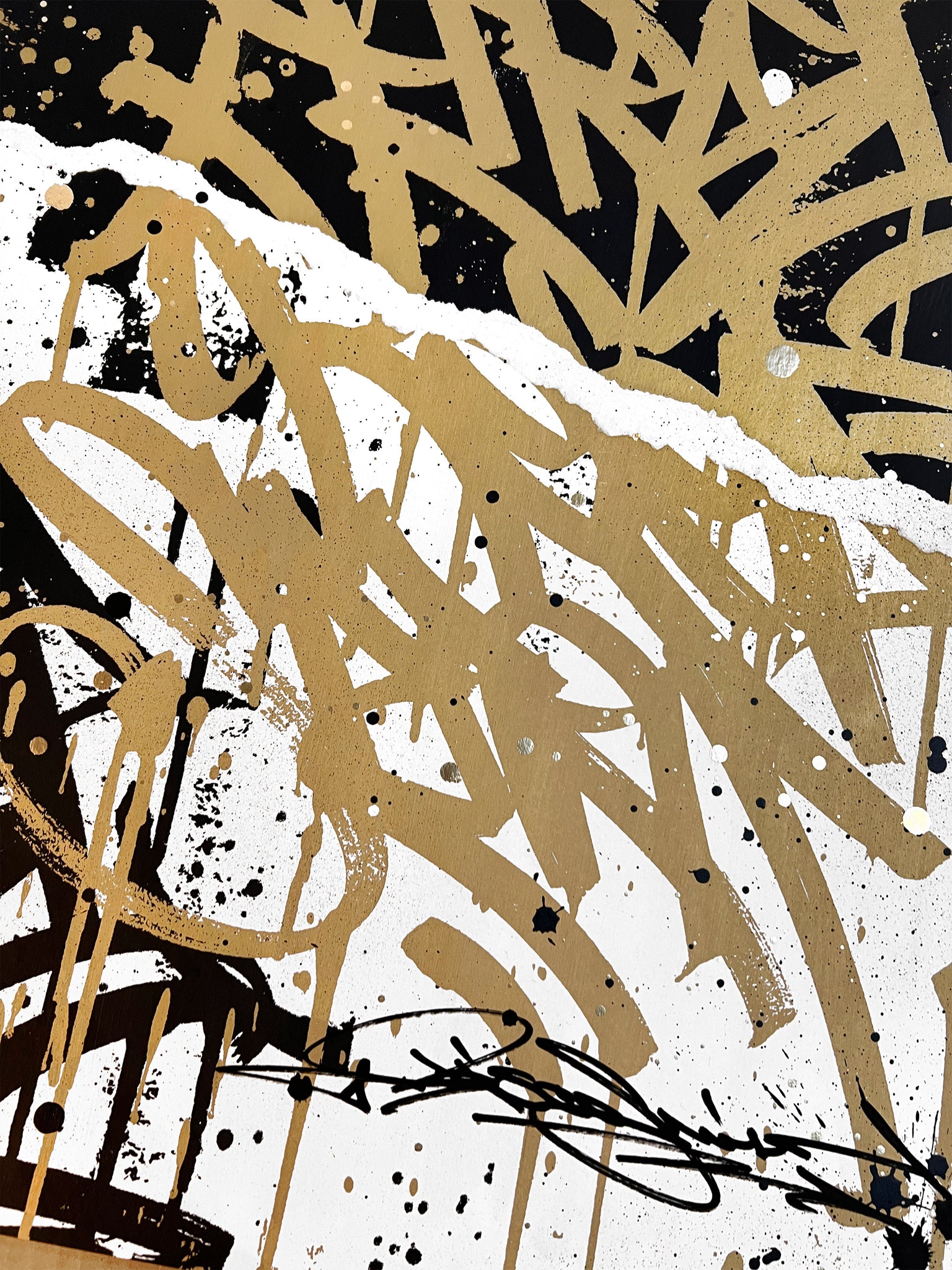 KEEP FIRE, KEEP SPIRIT 1 - mixed media on substrate