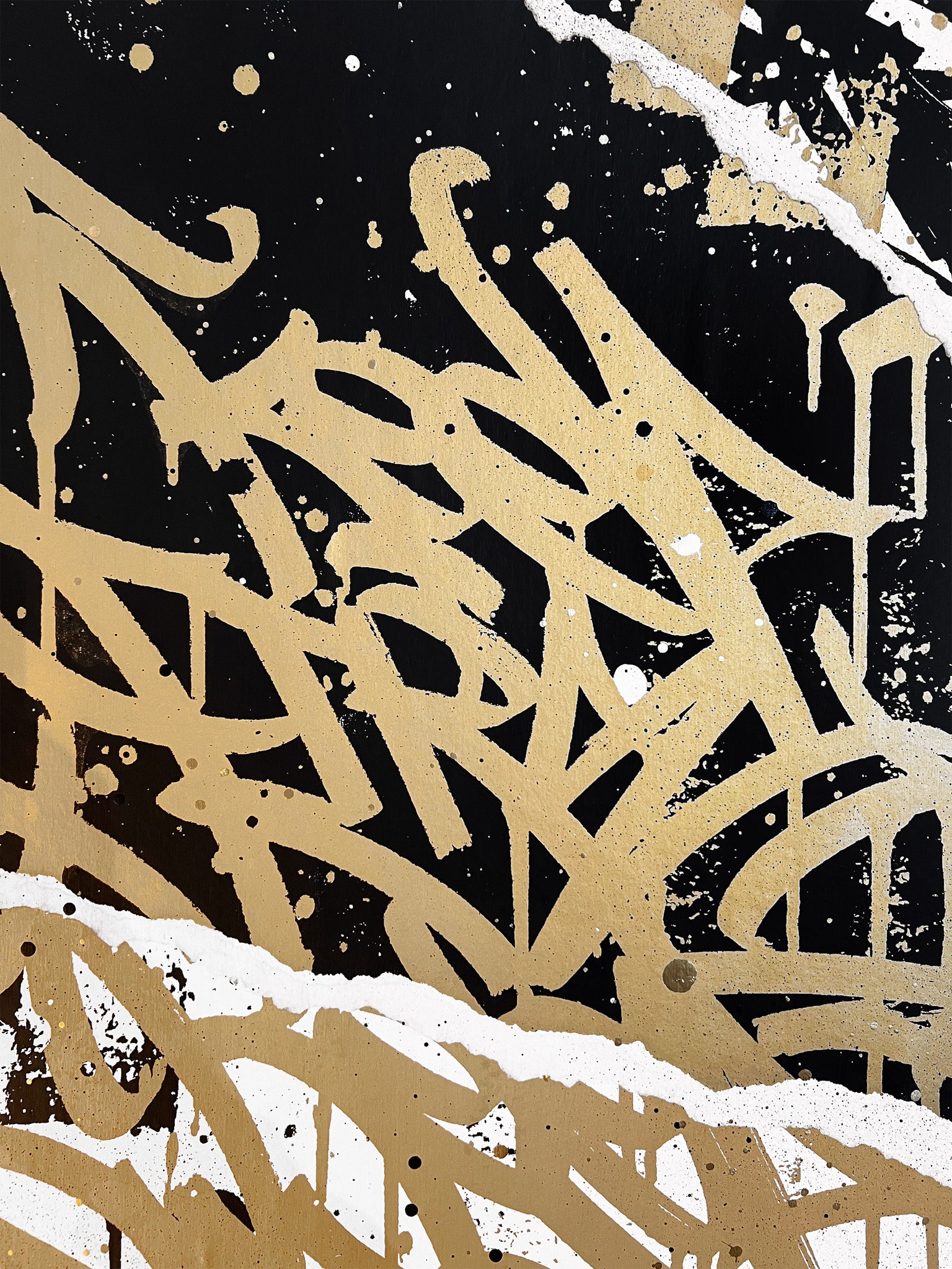 KEEP FIRE, KEEP SPIRIT 1 - mixed media on substrate