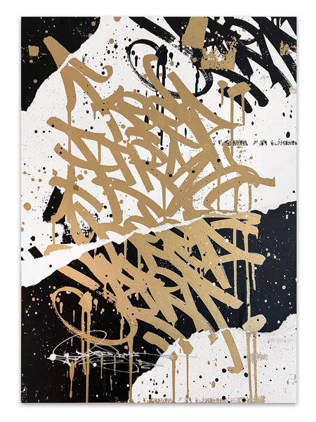 KEEP FIRE, KEEP SPIRIT 2 - mixed media on substrate