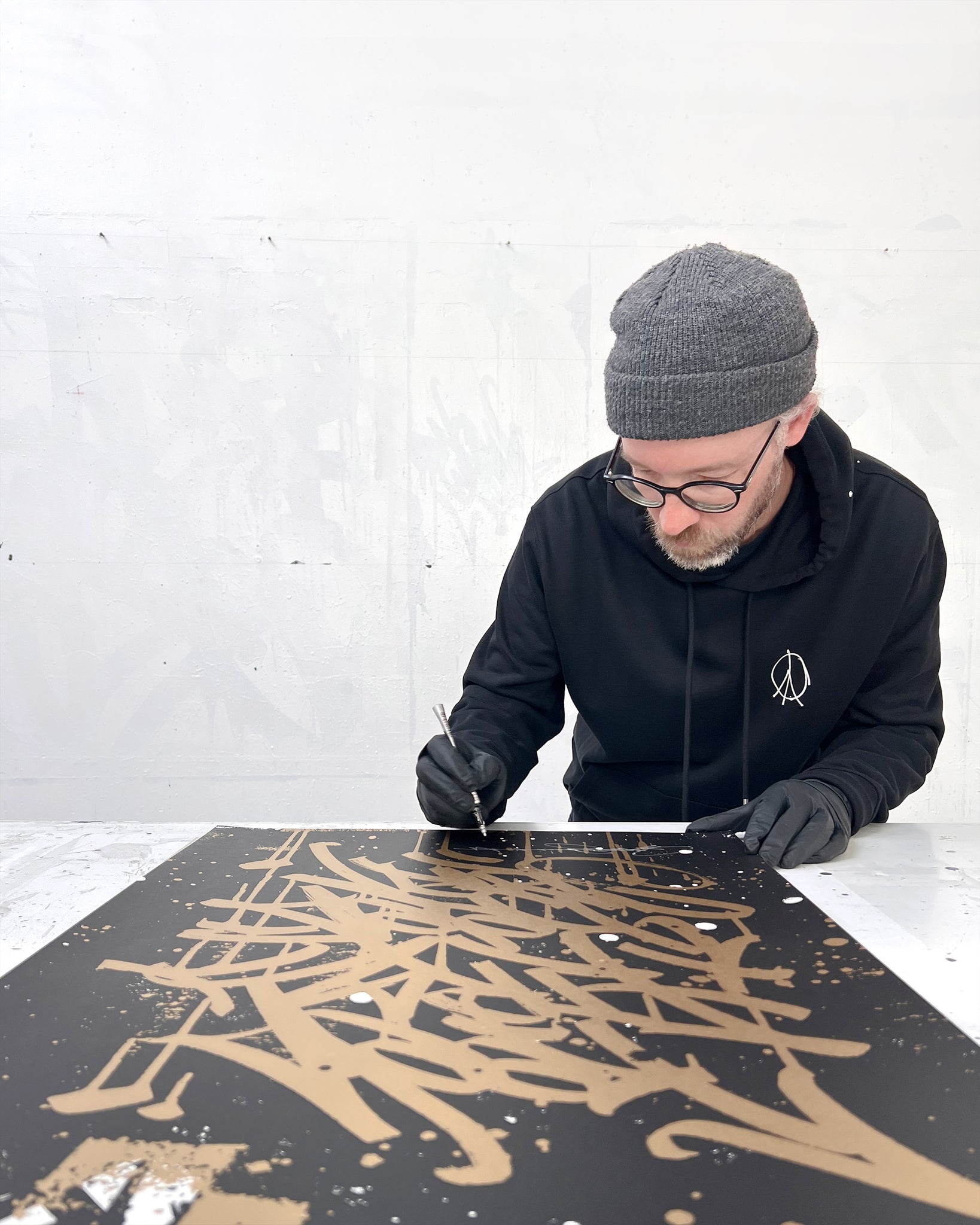 KEEP FIRE, KEEP SPIRIT / SCREEN PRINT, EDTN 50