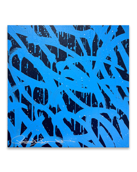 STAY OPEN - 20.5 x 20.5 in / 52 x 52 cm