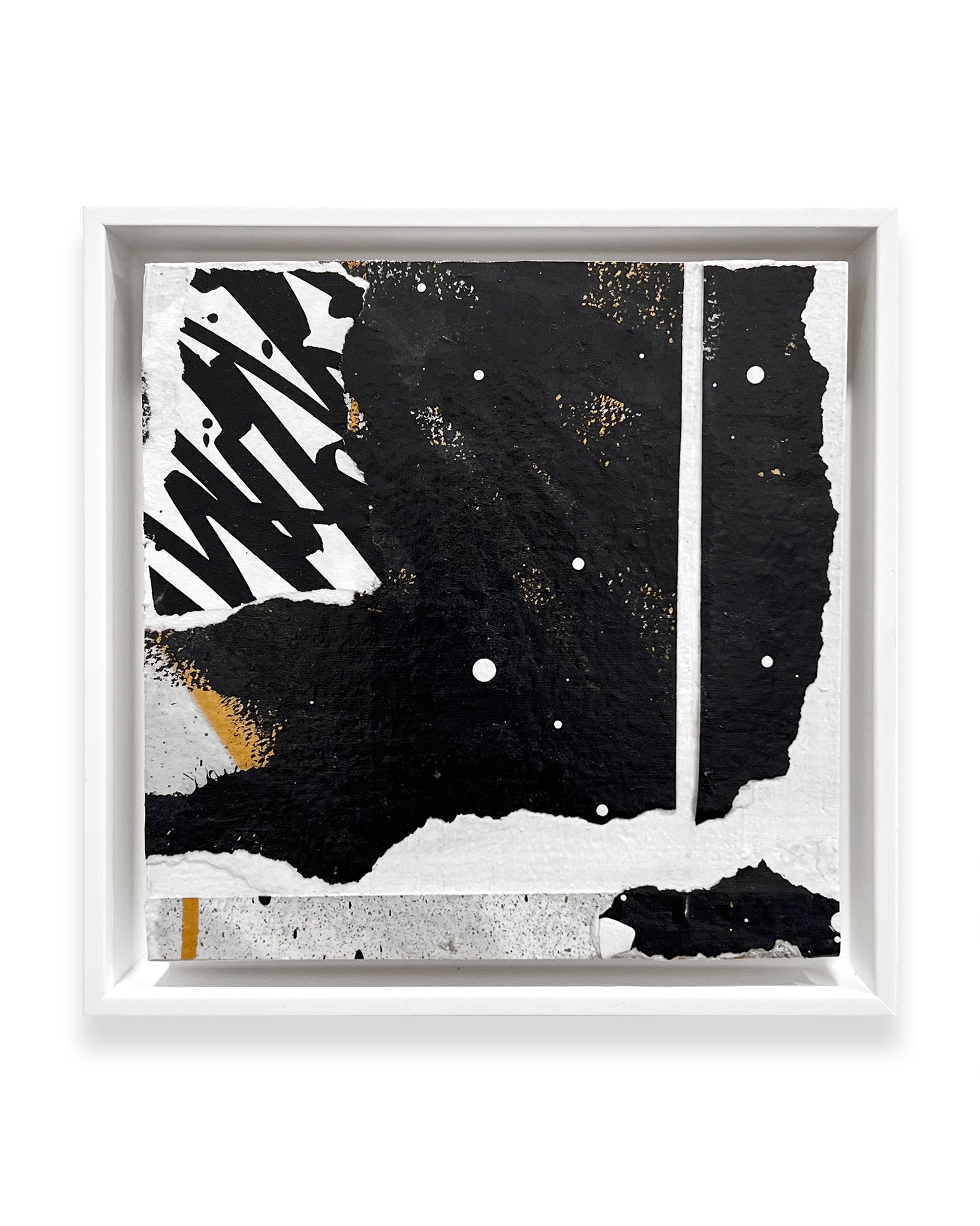 REMIX / GLD 02 - 21 x 21 cm / 8.5 x 8.5 in